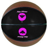 Halloween Bat Basketbal (Voorkant)