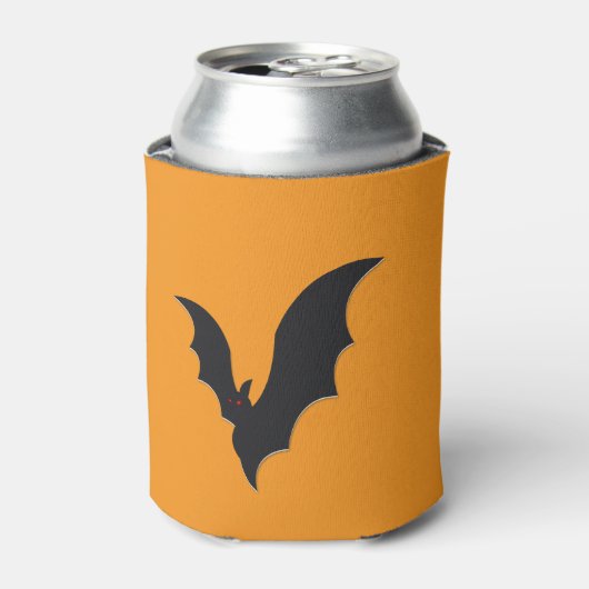 Halloween bat blikjeskoeler (Blikje Voorkant)