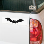 Halloween Bat Bumpersticker (Op Truck)
