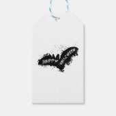 Halloween Bat Cadeaulabel (Voorkant)