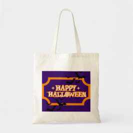 Halloween Bat canvas tas