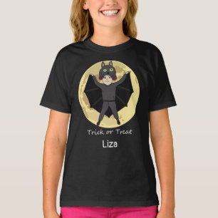 Halloween Bat Costume T-shirt