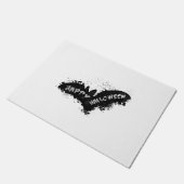 Halloween Bat Deurmat (Schuin)