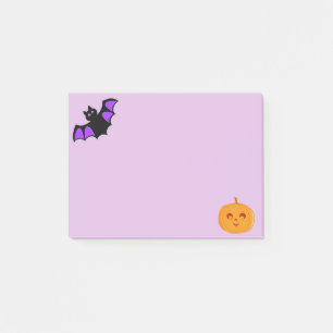Halloween Bat en Pumpkin Post-it® Notes