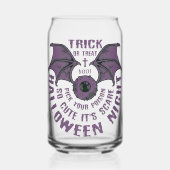 Halloween Bat Eye Glass - Spooky Trick or treat Blikvorm Glas (Voorkant)