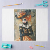 Halloween Bat Girl Tissuepapier (Craft)