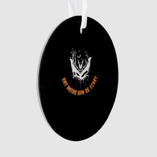 Halloween Bat Hanging For The Essential Ornament (voorkant)
