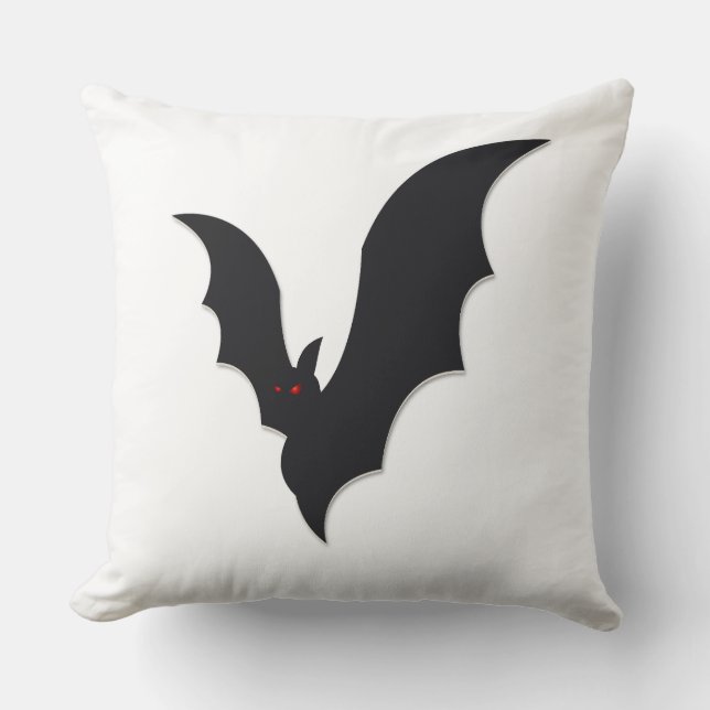 Halloween bat kussen (Voorkant)