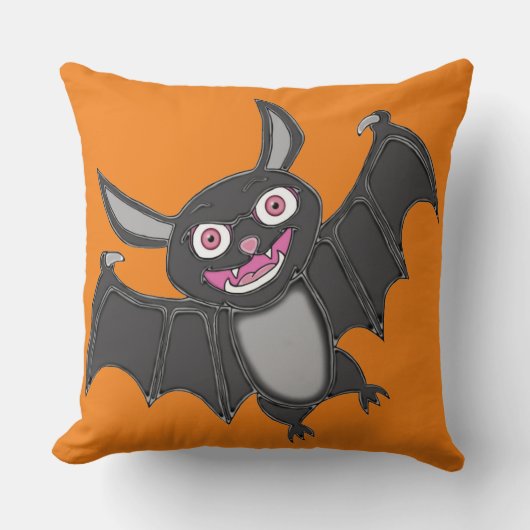 Halloween Bat Kussen (Voorkant)