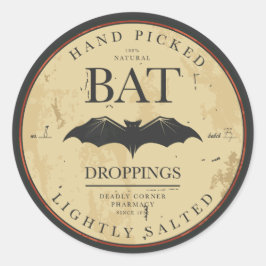 Halloween Bat  Label Stickers