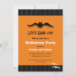 Halloween Bat, laten we gaan Kaart