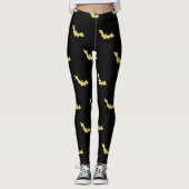 Halloween Bat Leggings ontwerp van Dichteres Adiel (Voorkant)