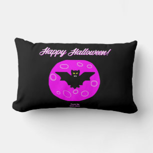 Halloween Bat Lumbar Pillow Kussen