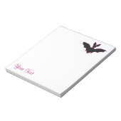 Halloween Bat Notitieblok (Linkerzijde)