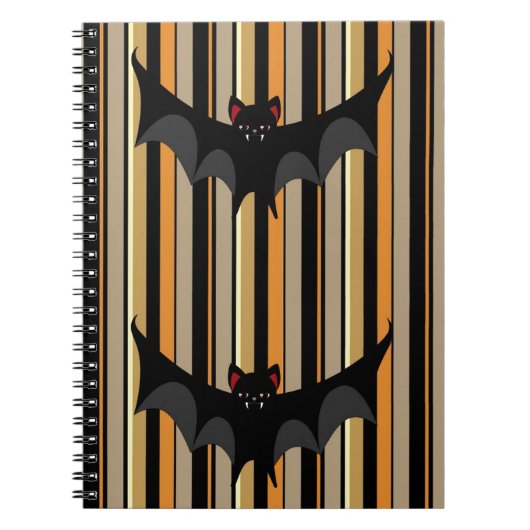 Halloween Bat Notitieboek (Voorkant)