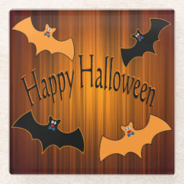 Halloween Bat onderzetter Glazen Onderzetter