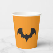 Halloween bat papieren bekers (Achterkant)