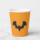 Halloween bat papieren bekers (Voorkant)
