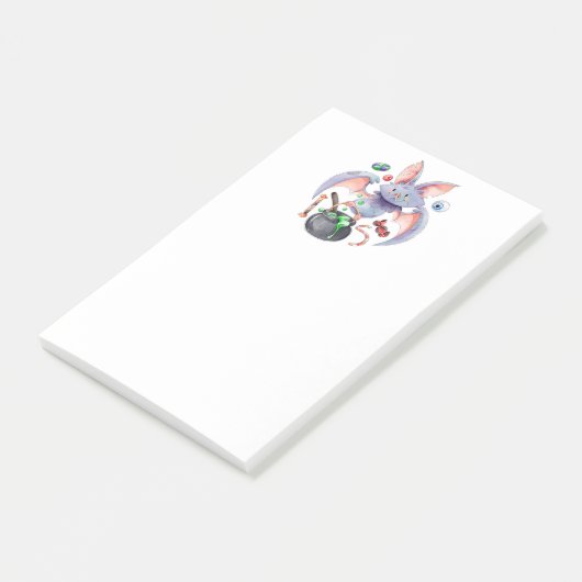 Halloween Bat Post-it Notes (Schuin)