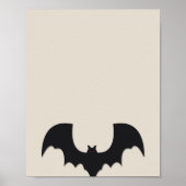 Halloween bat poster (Voorkant)