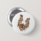 Halloween Bat Ronde Button 5,7 Cm (Voorkant /achterkant)