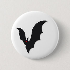 Halloween bat ronde button 5,7 cm