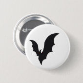 Halloween bat ronde button 5,7 cm (Voorkant /achterkant)