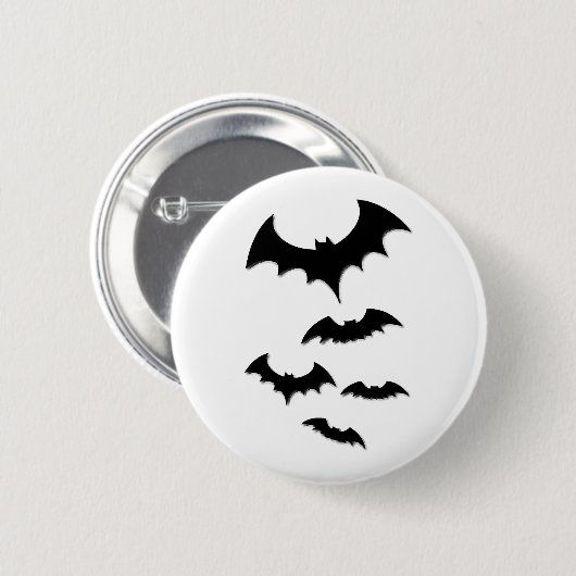 halloween bat ronde button 5,7 cm (Voorkant /achterkant)