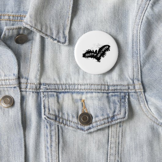 Halloween Bat Ronde Button 5,7 Cm (In situ)