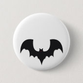 Halloween bat ronde button 5,7 cm (Voorkant)