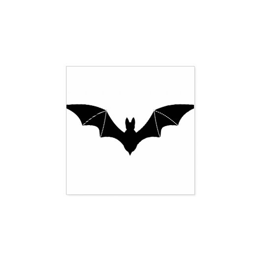 Halloween Bat Rubberstempel (Afrduk)