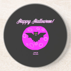Halloween Bat Sandstone Onderzetter