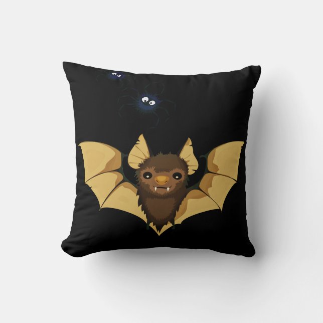 Halloween Bat Sierkussen (Voorkant)