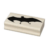 Halloween Bat Silhouette Rubber Art Stamp Rubberstempel (Stempel)