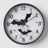 Halloween: Bat Silhouettes White Grunge BG (Voorkant)