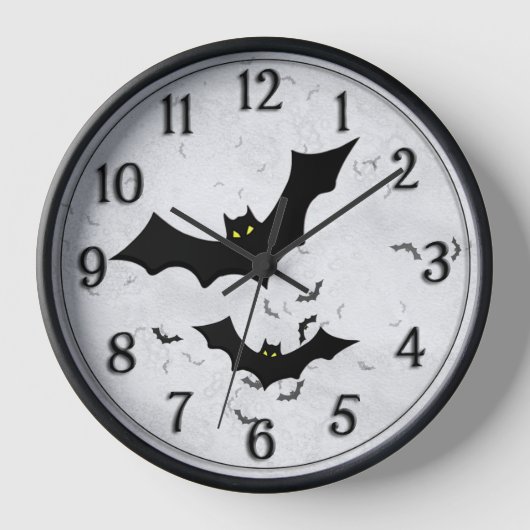 Halloween: Bat Silhouettes White Grunge BG (Voorkant)