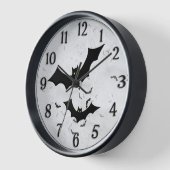 Halloween: Bat Silhouettes White Grunge BG (Hoek)
