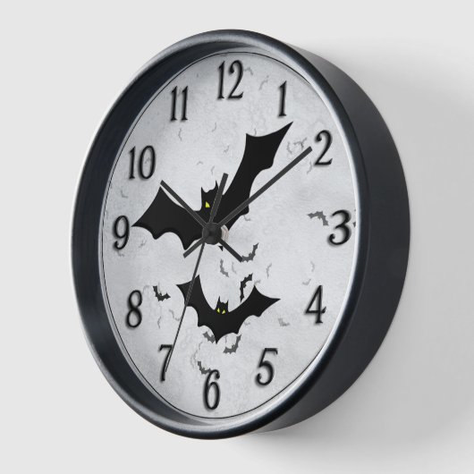 Halloween: Bat Silhouettes White Grunge BG (Hoek)