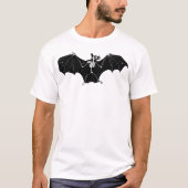 Halloween bat skeleton longslee t-shirt (Voorkant)