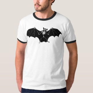 Halloween bat skeletshirt t-shirt
