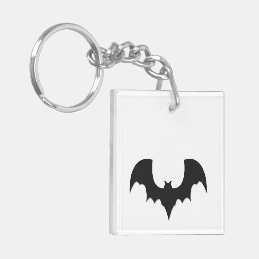Halloween bat sleutelhanger (Voorkant Links)