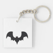 Halloween bat sleutelhanger (Achterkant)