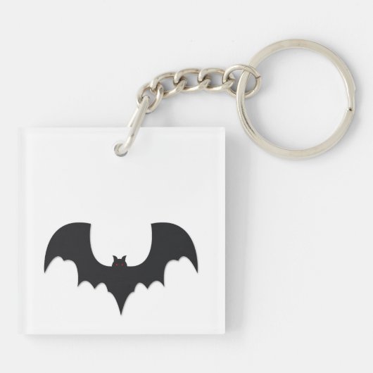 Halloween bat sleutelhanger (Achterkant)