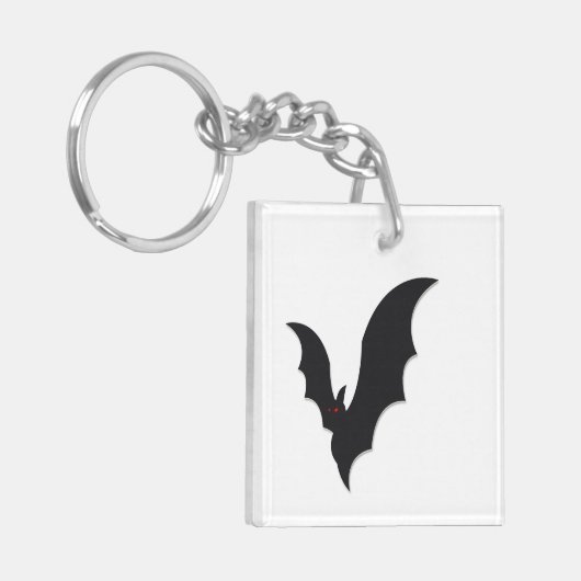 Halloween bat sleutelhanger (Voorkant Links)
