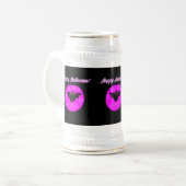 Halloween Bat Stein Mok (Voorkant links)
