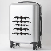 Halloween Bat Sticker (Koffer)