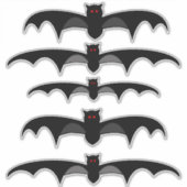Halloween Bat Sticker (Voorkant)