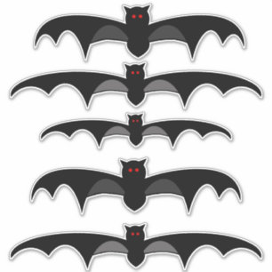 Halloween Bat Sticker