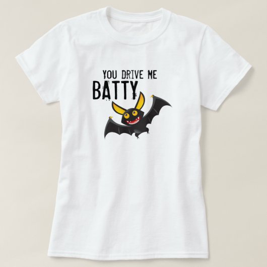 Halloween Bat T-Shirt (Design voorkant)