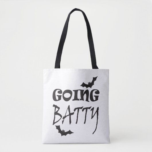 Halloween Bat Tote Bag (Voorkant)